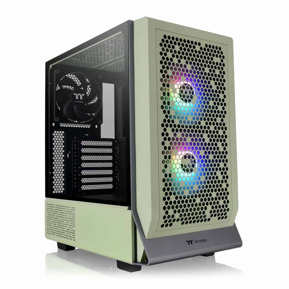 ThermalTake Ceres 300 TG ARGB Matcha Green Mid Tower PC Case